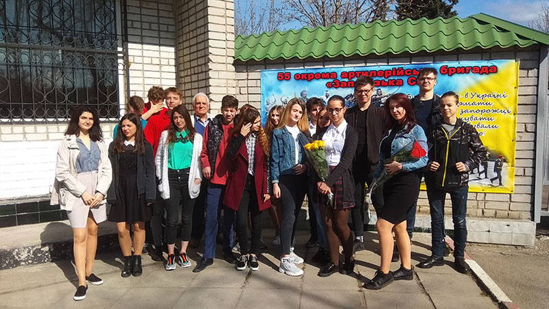 В гости к героям ... 2019, 72 школа, Запоріжжя